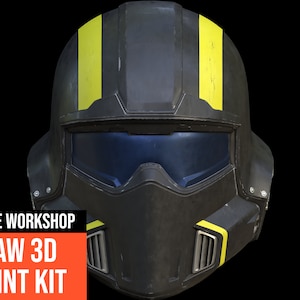 B-01 helmet 3D kit