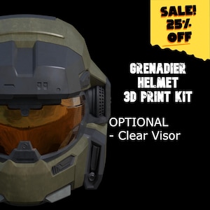 Grenadier Helm 3D Bausatz