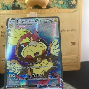Carte Pokémon MPidgeot Pikachu/ Cosmax/ 27/55 /PROXY