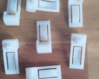 8er Set Regalclips für VW California T5/T6 Round End