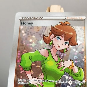 Carte Pokémon Honey  Trainer's 192/198 Holographique - Proxy - Haute Qualité - Carte à collectionner version ANG