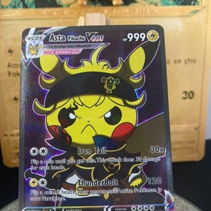 Carte Pokémon Astal Pikachu/ Cosmax/ 8/55 /PROXY