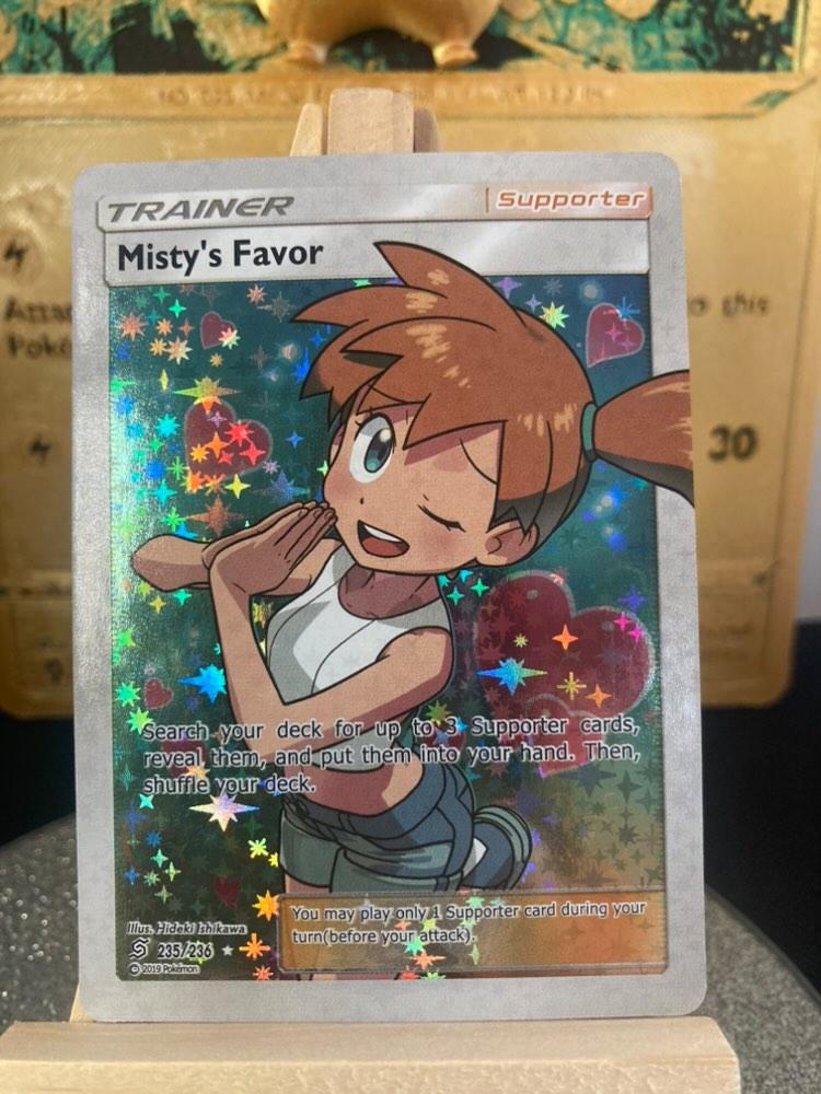 Pokémon Card Misty's Favor Trainer's 235/236 Holographic - Proxy
