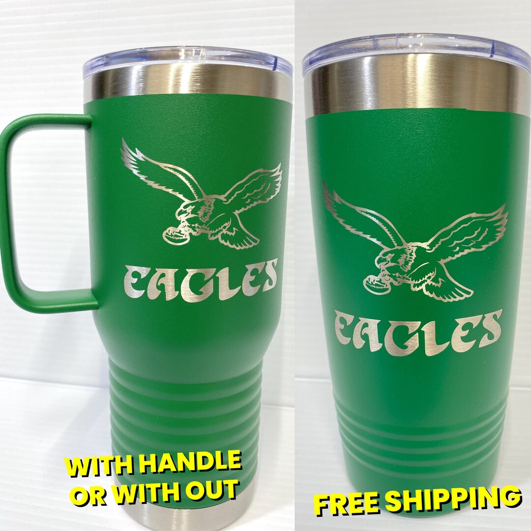 Philadelphia Eagles Kelly Green 20 Oz Double Wall Insulated