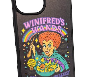 Winifred Sanderson iPhone 16 Case: Witchy Halloween Protective Cover
