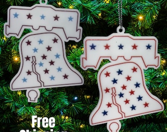 Phillies “Ring the Bell” Acrylic Ornament | Philadelphia Baseball Christmas Decor | Gift for Phillies Fans