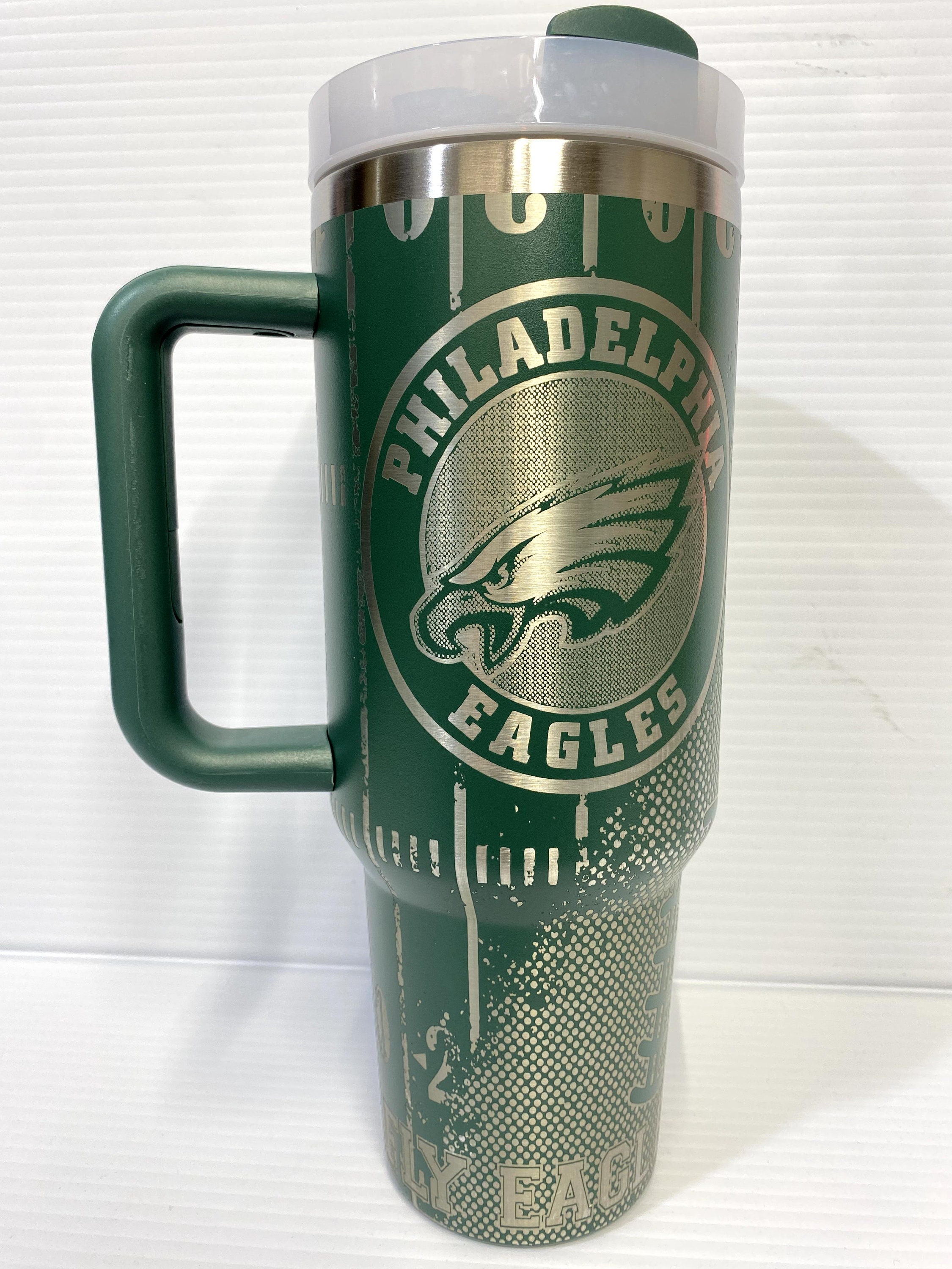 Philadelphia Eagles 40 Oz Tumbler With Handle, Philadelphia Eagles