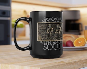 Living in The New World Coffee Cup
