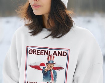 Greenland I Want You Sweatshirt
