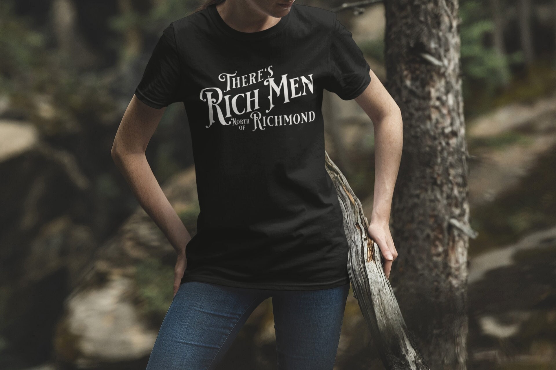 There's Rich Men North of Richmond Shirt Pro-america - Etsy