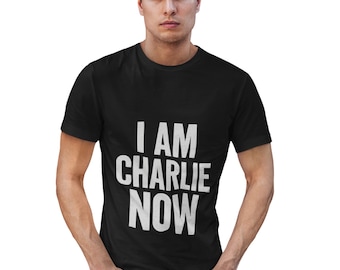 I Am Charlie Now Tee Shirt - Tribute to Charlie Kirk