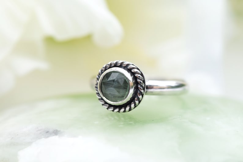 The Little Lasso Stackable Cremation Ring - Choose Your Stone! - .925 ...