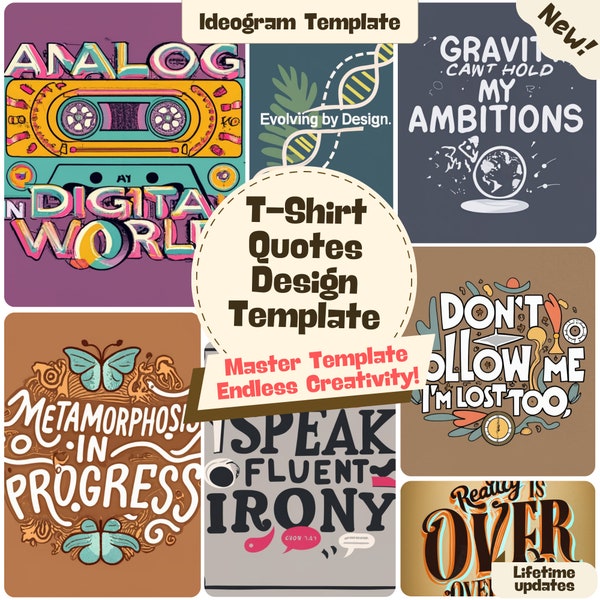 MidJourney Prompts... or Ideogram T-Shirt Quotes Prompts: Your Best Bet Over MidJourney for Trendy Tees!