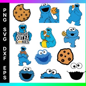 Cookie Monster - Etsy