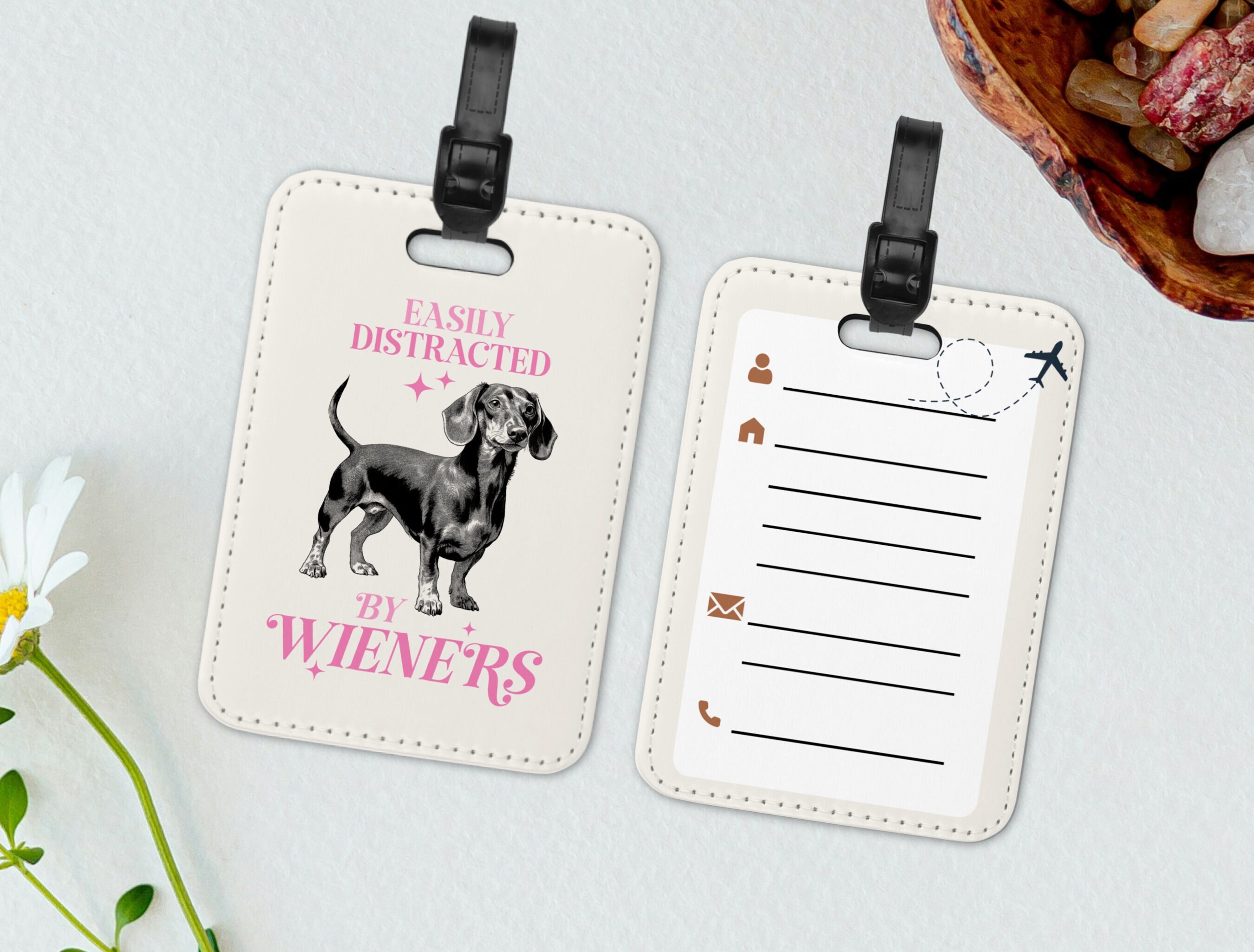 Dog Luggage Tag Etsy Canada