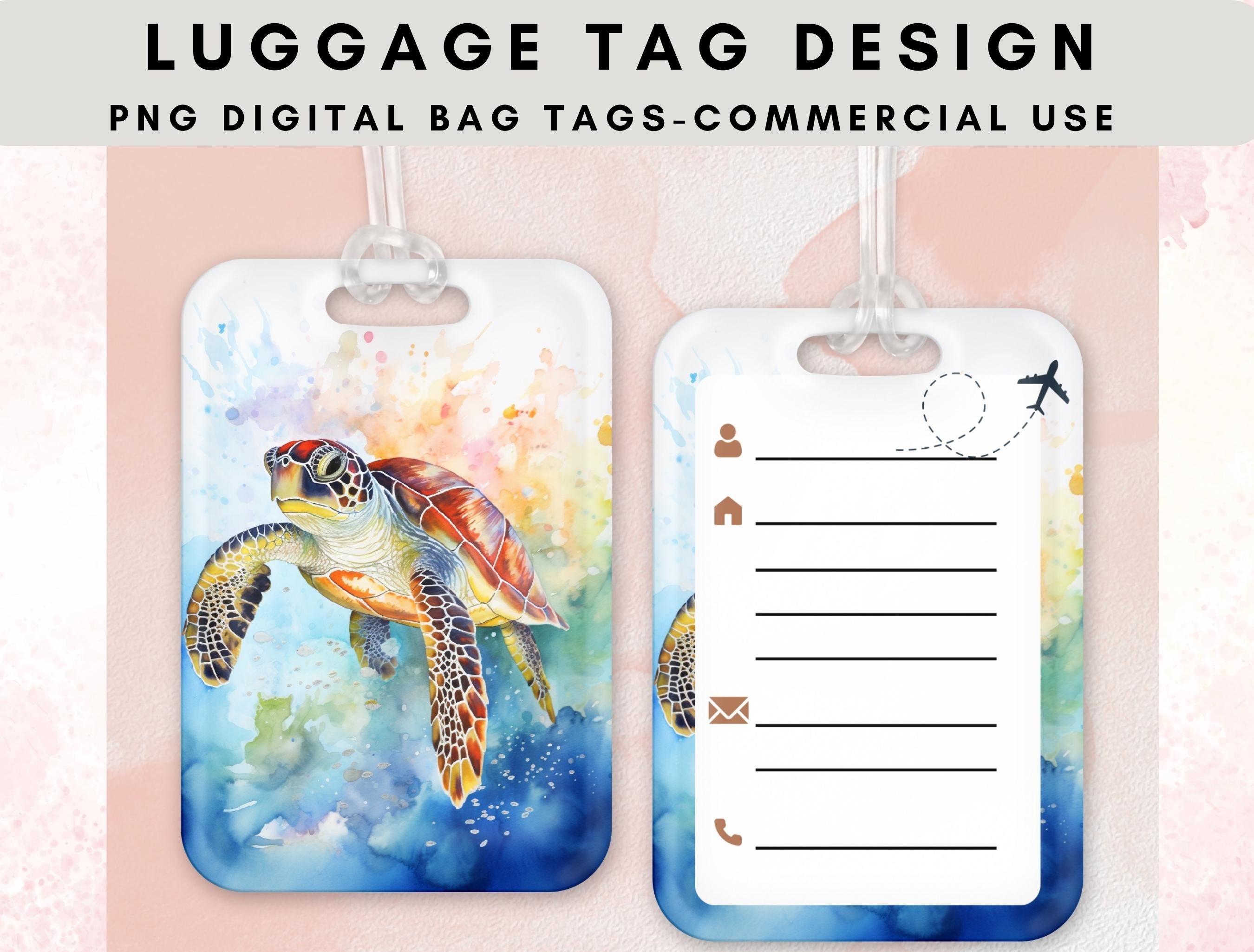 SDF Louisville Luggage Tag I Solid-Faced Canvas Print