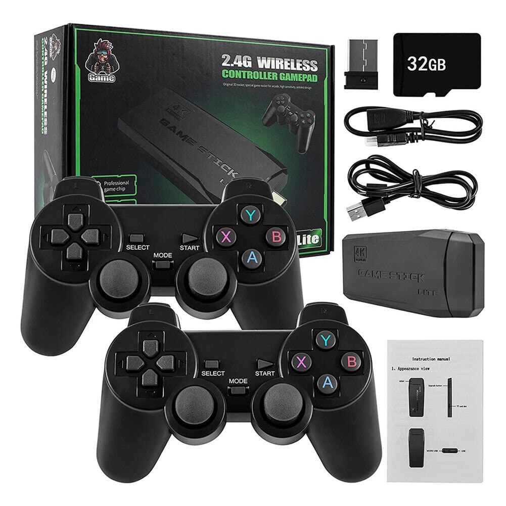 GAME STICK LITE 4K 2.4G WIRELESS CONTROLLER GAMEPAD – Star Games Paraguay