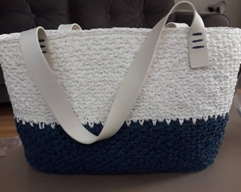 Handmade Beach Bag Handmade Bag Handmade Knitting Bag