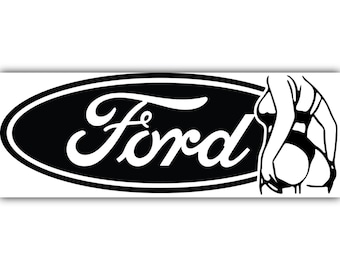 Ford butt decal
