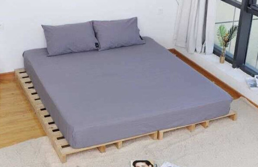 Earthing Fitted Sheet in Grey King Size Bed UK Made of Etsy