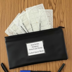 Reusable Polyester Stencils for RPG Map Design – D&D and Tabletop Games