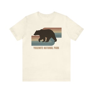 Yosemite Park T-shirt, Wildlife T-shirt, rotsklimmen T-shirt, vintage National Park shirt, Californië buitenshuis, cadeau voor parkliefhebber