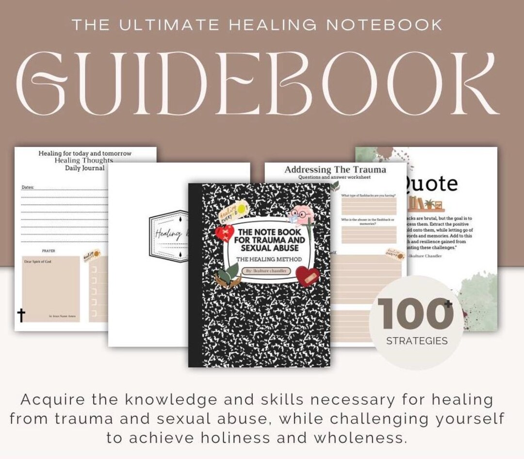 The Notebook for Trauma and Sexual Abuse the Healing Method - Etsy