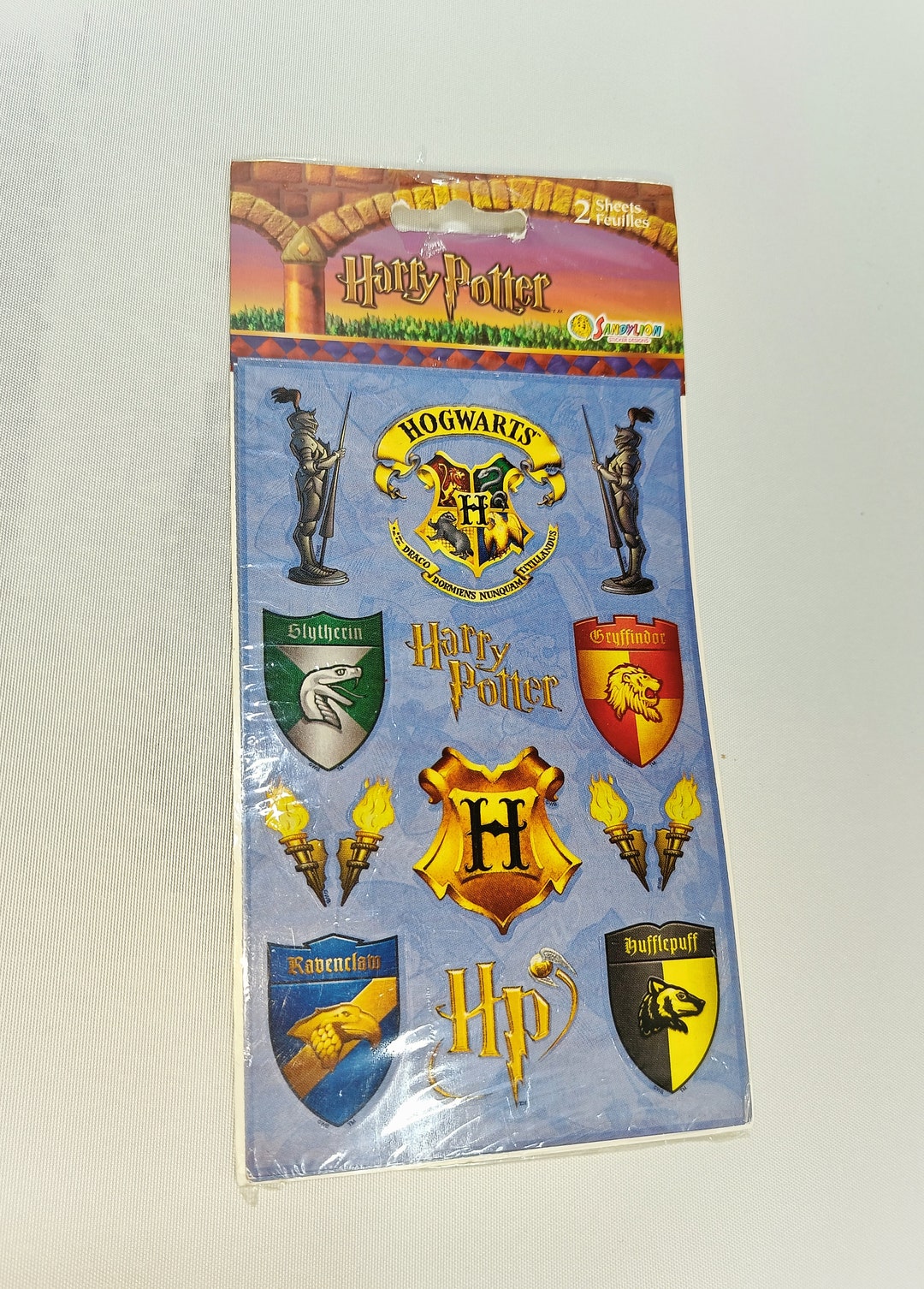 Sealed Sandylion Harry Potter Sticker Sheet Unopened 2001 Merch Etsy