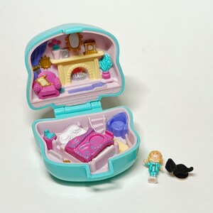 polly pocket blue bird chat cuddly kitty vintage 1991