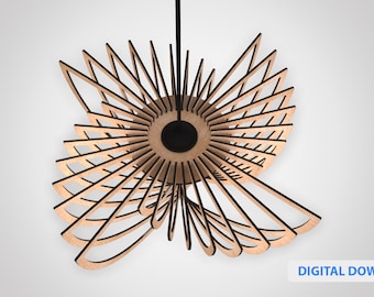 Fragile Moon Lamp CNC file for wood plate