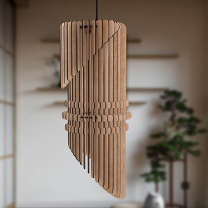 Missing Arrow Lamp CNC File: Laser Cut Wood Plate (Digital Download)