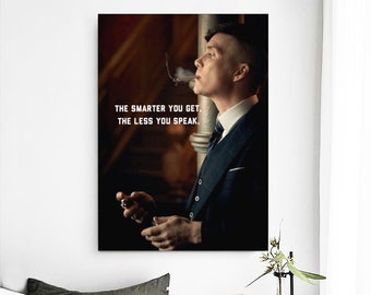 Thomas Shelby 'Smarter' Poster