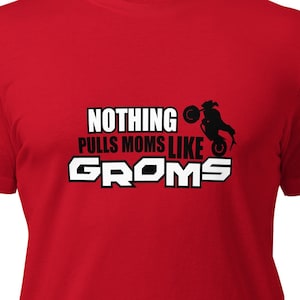 Honda Grom Mom Tee - Trendy Shirt for Motorcycle Enthusiasts - Unique Grom Apparel