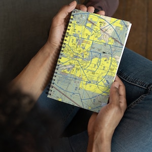 KPHX (Phoenix) Aviation sectionaal notitieboek van 5,5 x 8,5 inch