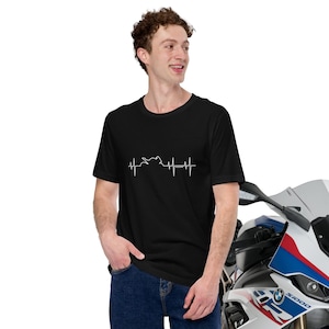 Motorcycle Heartbeat BMW S1000RR Tee Shirt