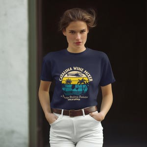 Catalina Wine Mixer Funny Tee Shirt brought to you by Prestige Worldwide | Step Brothers | Boats & Hoes