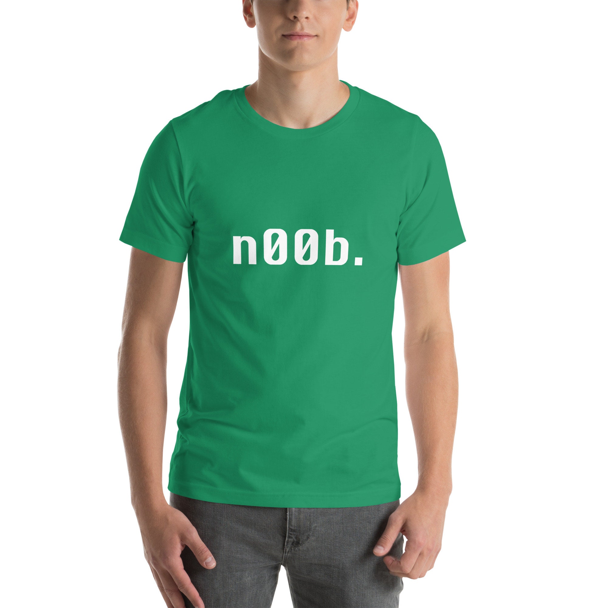 Vaultroom NOOB TEE/WHT L - Noob Gamer T-shirt, Gaming Tee, Gaming 