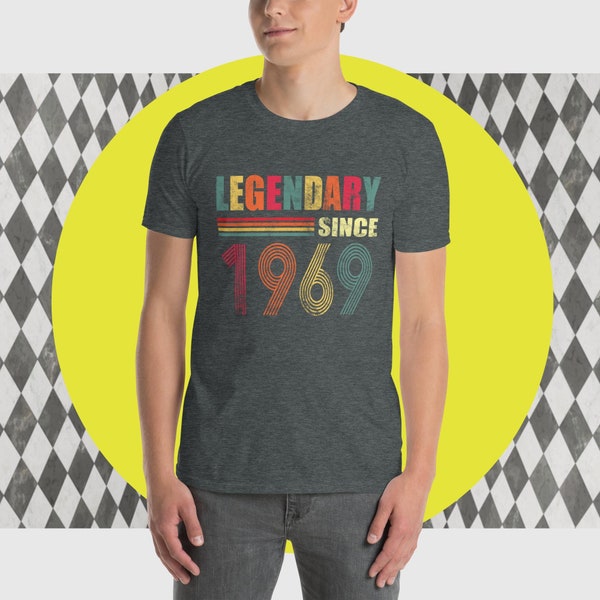 T-shirt rétro légendaire des années 60 - cadeau d'anniversaire vintage !