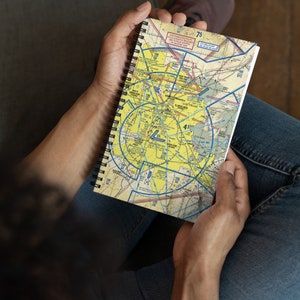 KLAS (Las Vegas) Luchtvaart sectionele 5.5 "x8.5" Spiraal Notebook