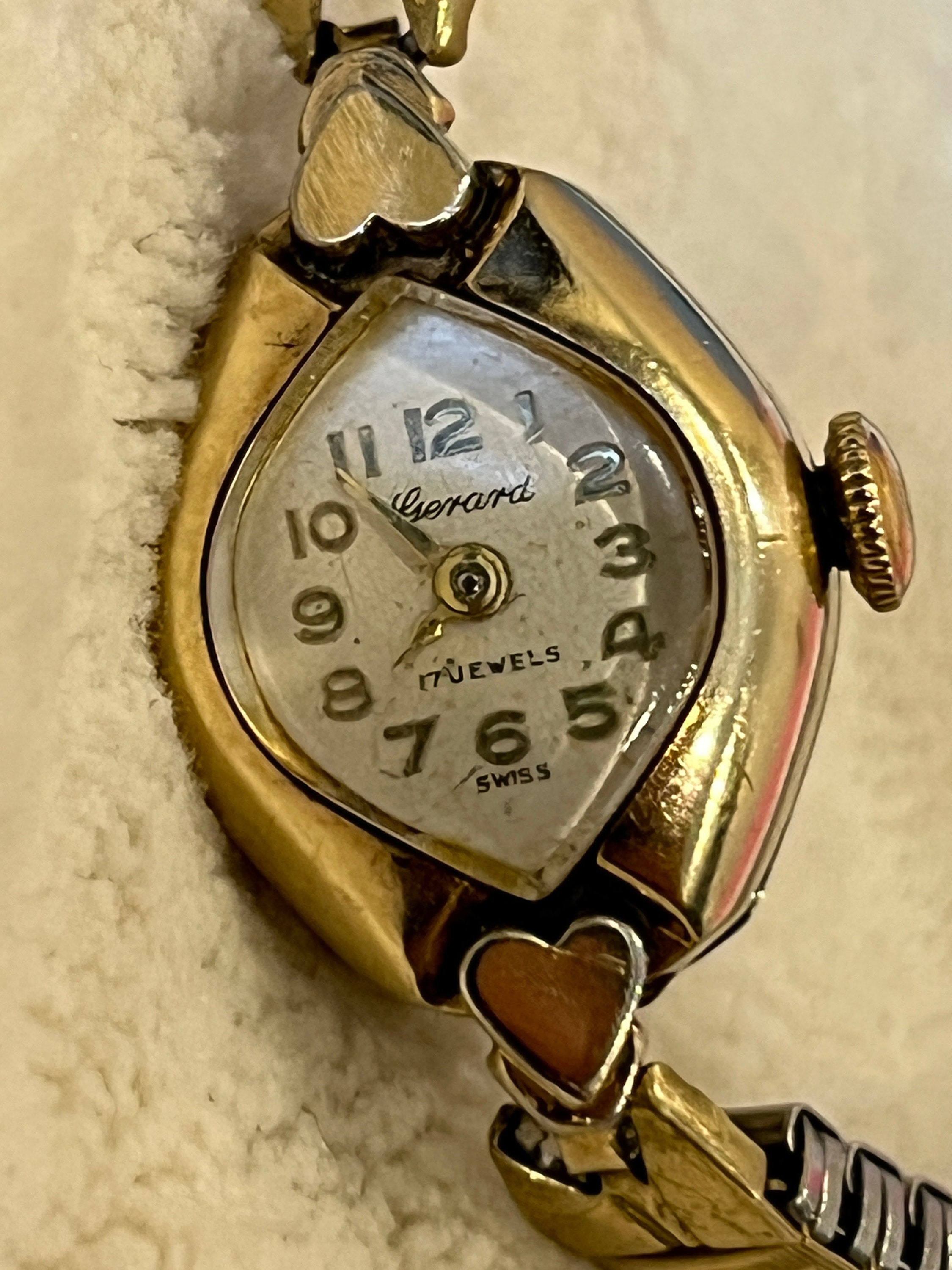 Lady de Luxe Vintage 17 Jewels Swiss-made Mechanical Watch for