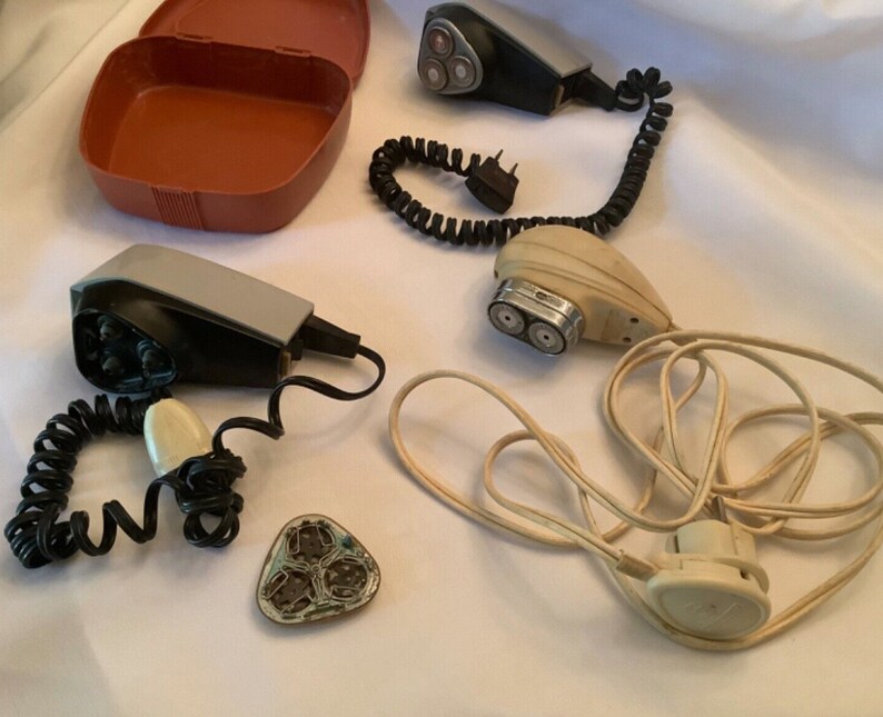 Vintage Mens Electric Shavers Etsy
