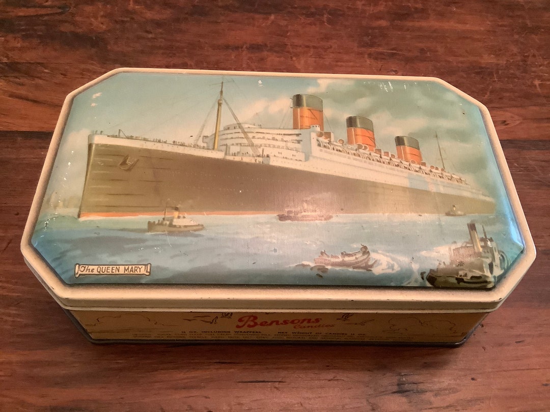 Vintage RMS Queen Mary Candy Tin Shawshank Redemption Etsy