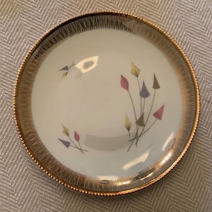 Winterling Plate Made In Bavarian Region Of Germany, Circa 1950s