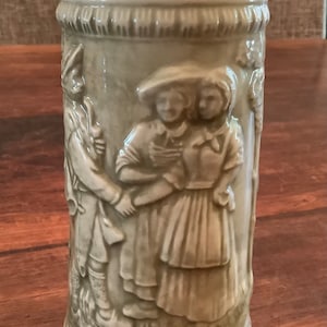1984 Oktoberfest beer stein, German October festival
