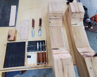 Custom Handmade Fireplace Mantel Legs & Corbels | Solid Wood | Hidden Fireplace Key Access | Made to Order
