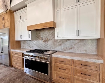 Custom Kitchen Cabinets | Fully Custom Design & Build | Solid Wood | Grade A Materials