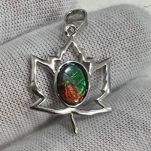 Ammolite Pendent