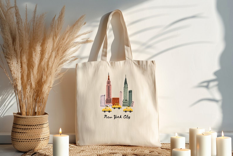 New York City Tote Bag - Thumbnail 2