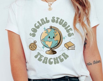 Social Studies Teacher Shirt, Social Studies Shirt, Social Studies Teacher Gifts, Teacher Shirts Social Studies, History Teacher TShirt