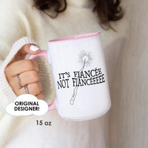 Wizard Fiance Mug, Ceramic Mug 11oz, Bride mug, Wizard Theme Coffee Mug, Funny Bride Mug, Fiancee Engagement Gift, Bookworm Engagement Gift